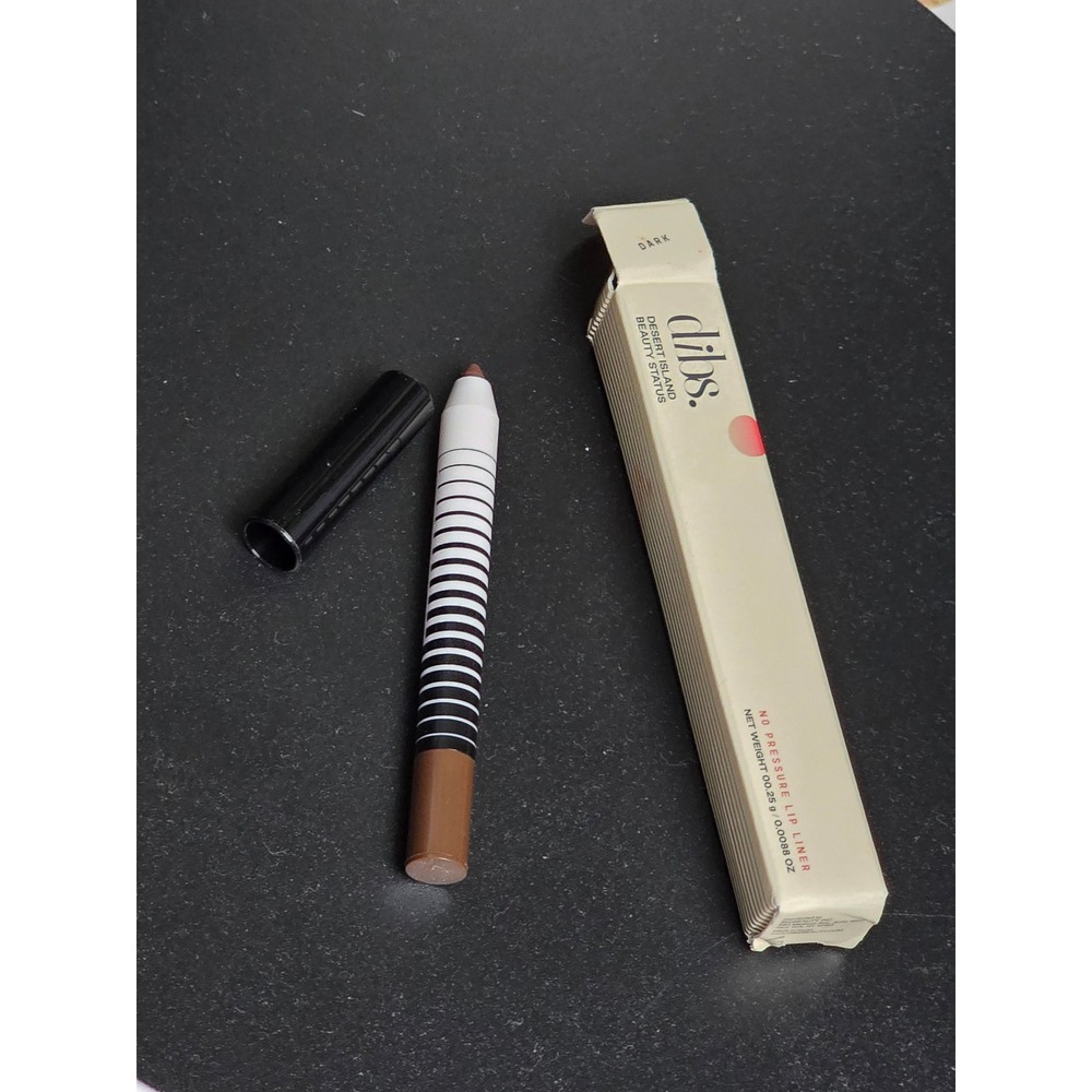 DIBS Beauty Desert Island No Pressure Lip Liner Dark Brown Matte Contour Makeup
